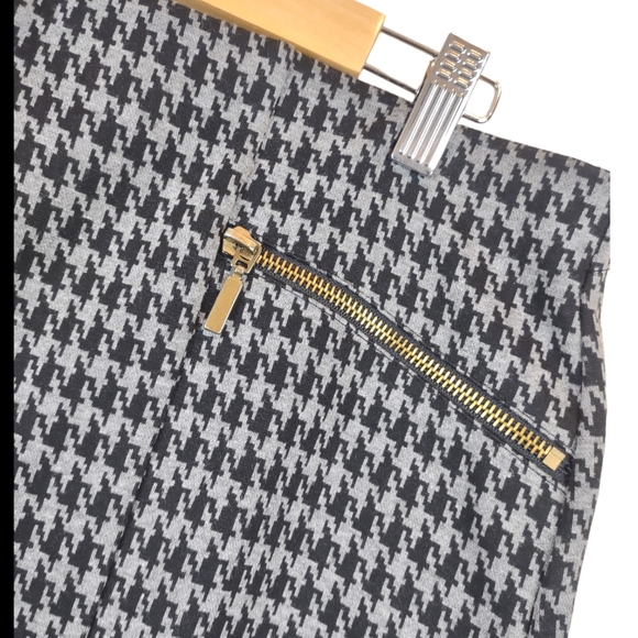 George Women's Hounds Tooth Stretchy and Soft Skirt Size Large (12-14) - Picture 3 of 4